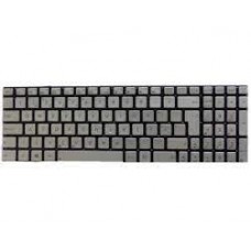 Teclado PT ASUS Silver Without Frame With BACKLIGHT 